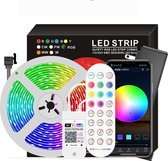 Sunbird WIFI Smart SMD 5050 RGB led strip - 5m - Set RGB - kleuren - Incl afstandbediening
