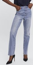 Vero Moda Jeans Vmdrew Hr Straight Jeans Gu384 Ga Noos 10265646 Light Blue Denim Dames Maat - W29 X L30