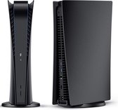 ElegaTech Faceplate Zwart geschikt voor Playstation 5 Digitaal - Digitale versie - Hardcover PS5 - PS5 faceplates