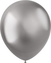 Folat Ballonnen Intense 33 Cm Latex Zilver 50 Stuks