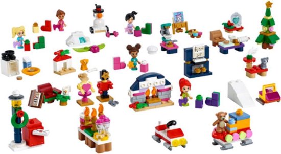 LEGO Friends Adventskalender - 41690 met lego friends cube