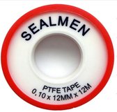 Sealman PTFE tape 0,10 x 12mm  12M Teflon (6091 010)