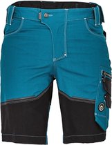 Cerva Neurum Classic korte werkbroek/short petrol blauw maat 50