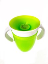 MONKIEZZ drink cup | 360 graden | antilek beker | green | oefenbeker