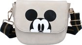 Disney Schoudertas Mickey Mouse 2 Liter Polyurethaan Grijs