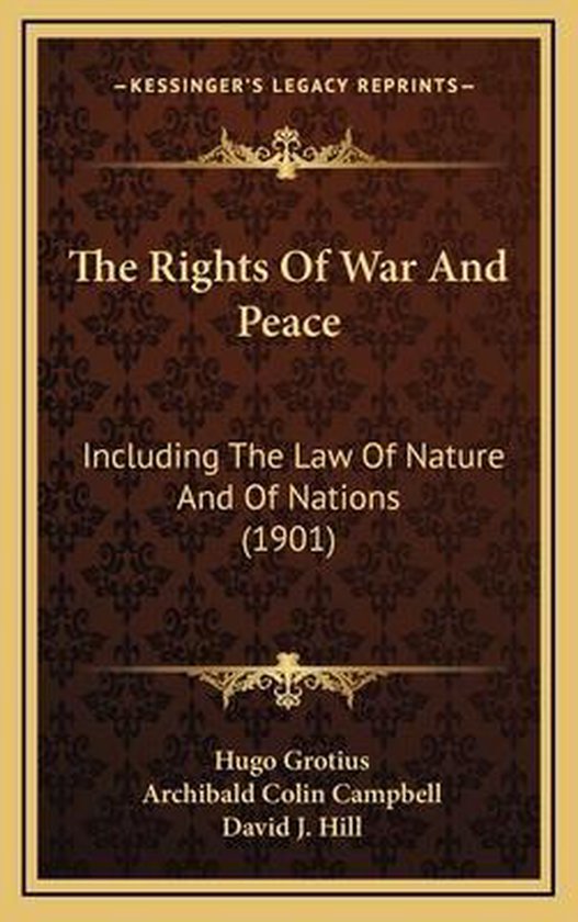 The Rights of War and Peace - cover