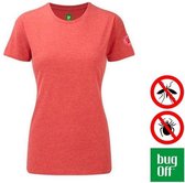 BugOff - insectwerende dames T-Shirt rood