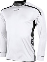 hummel Preston Shirt lm Sportshirt - Blanc - Taille 128