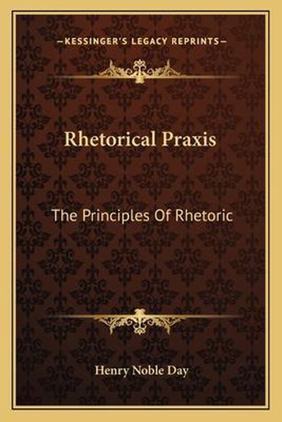 Rhetorical Praxis - cover
