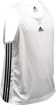 Adidas Tanktop Boxing Heren Polyester Wit Maat L