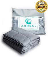 Verzwaringsdeken 7 KG - Weighted Blanket - Verzwaard Deken - Kalmeringsdeken + Luxe Hoes + Katoen Hoes- 152x203cm-Slaap Problemen-Anti Stress-Autisme