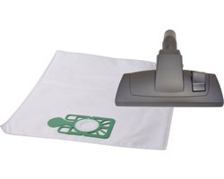 Geschikt voor NUMATIC. 10 stuks Stofzuigerzakken en Combinatie zuigmond voor Nupro, Henry, Hetty, Harry, James, Butler, Nuvac, Synthetisch. COVAKO Merk