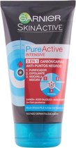 Garnier Pure Active 3 En 1 Carbón Intensive Gel Puntos Negros 150 Ml