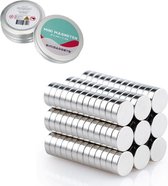 Super sterke magneten - 5 x 2 mm (50-stuks) - Rond - Neodymium - Koelkast magneten - Whiteboard magneten - Klein - Ronde - 5x2mm