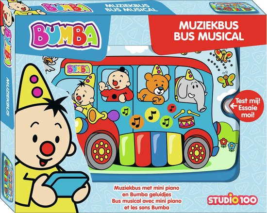 Bumba muziekbus - met mini piano en Bumba en | bol.com