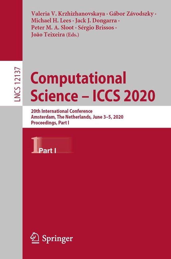 Springer Nature Proceedings Computer Science 1 - Computational Science – ICCS 2020