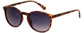 Az-eyewear Zonnebril Rond Cat. 3 Bruin/grijs (basic 75-c)