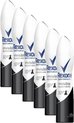 Rexona Invisible Black & White Diamond XL Deodorant Spray - 6 x 250  ml
