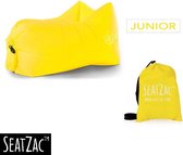 Junior Zitzak - Seatzak - Junior - Geel - Happy Yellow - 50 x 95 x 40 - Vulbaar met lucht - Camping - Strand - Tuin - Kids