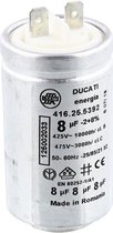 Condensator 8UF 8 uf 450v aanloopcondensator droger wasdroger - geschikt voor Aeg Electrolux