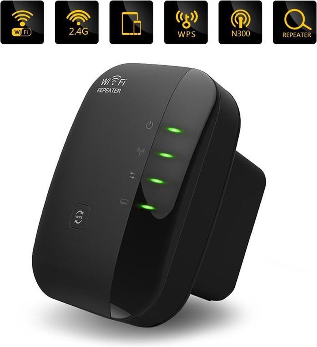 Afbeelding 3 van Living Needs Wifi Versterker – Wifi Repeater – Wifi Versterker stopcontact.