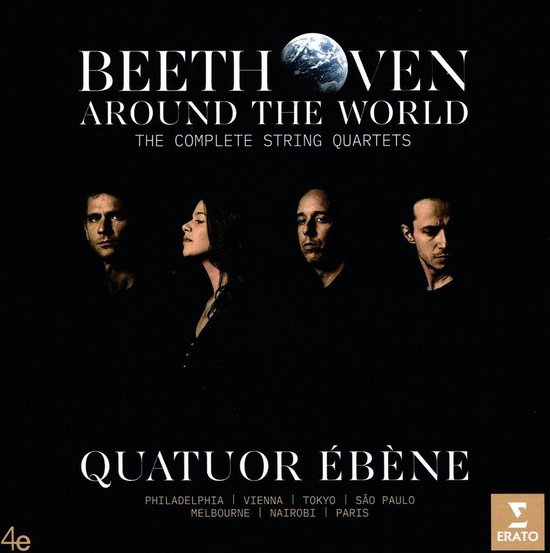 Beethoven Around The World (7 Klassieke Muziek CD) Quatuor Ebene