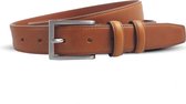 Heren Riem - Mannen Kledingriem 30 MM - Cognac