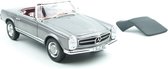 Norev Mercedes-Benz 230 SL 1963 Antraciet 1:18