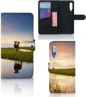 Smartphone Hoesje Xiaomi Mi 9 Flip Case Koe