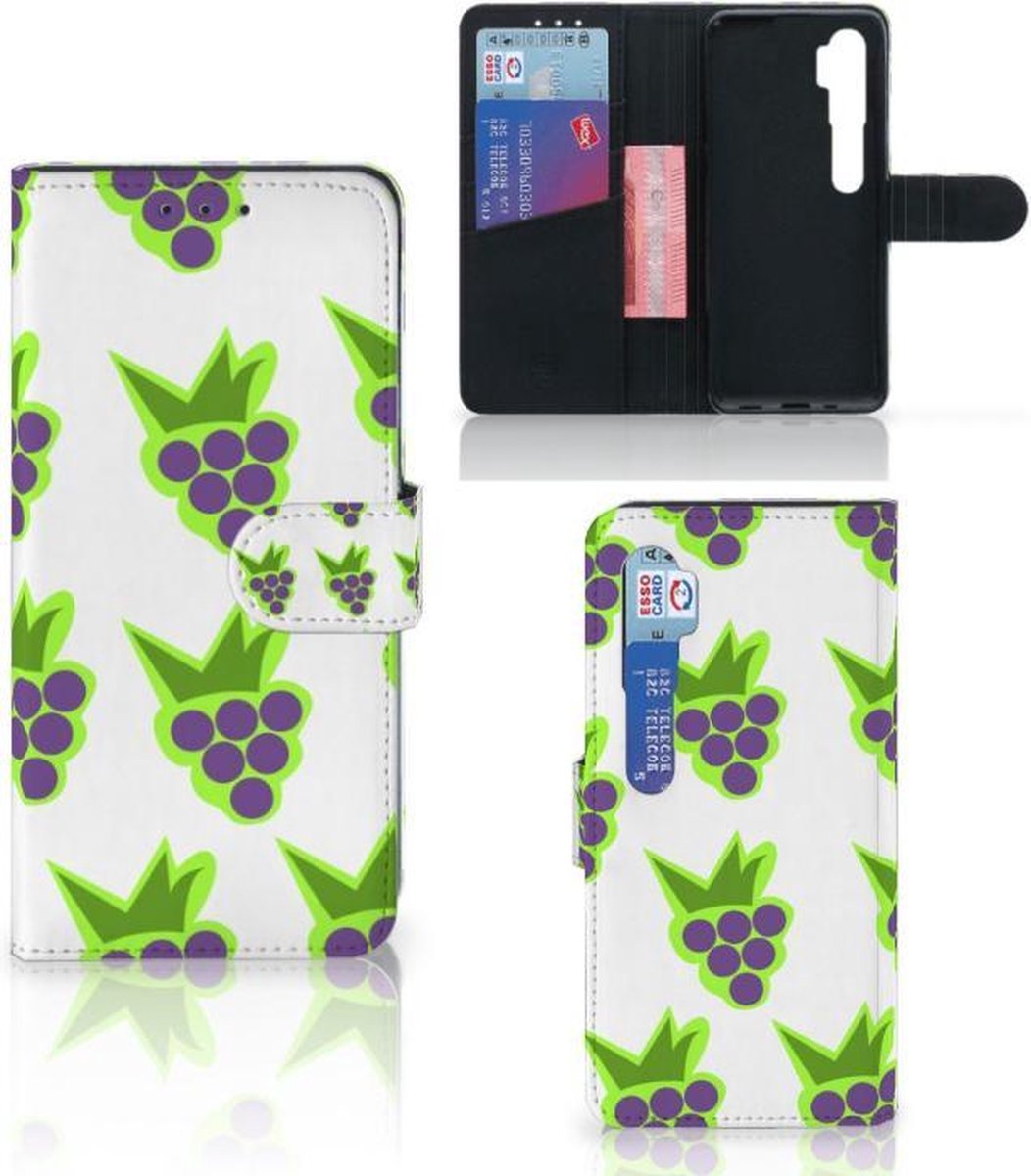 Xiaomi Mi Note 10 Pro Book Cover Druiven