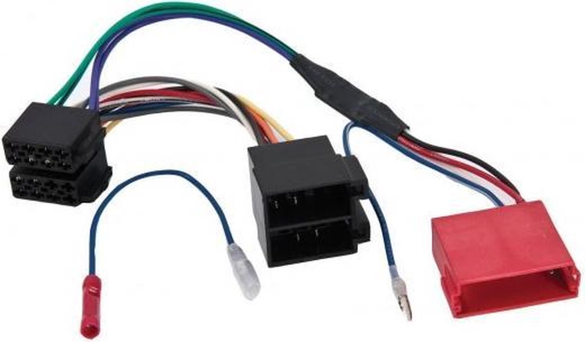 ISO aansluiting voor AUDI A3/A4/A6/A8 - Non bose active system adapter |  bol.com