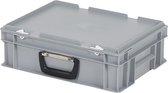Koffer - Opbergbox - 400x300xH133mm - grijs
