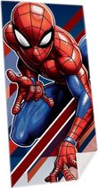 Marvel Strandlaken Spider-man Jongens 70 X 140 Cm Katoen Rood