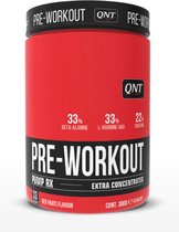 QNT Pre Workout Pump RX  (300gr, smaak: rode vruchten)
