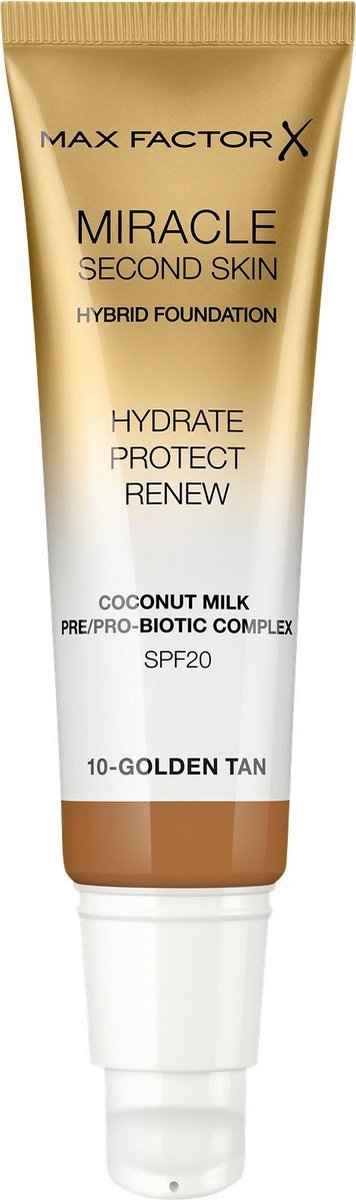 Max Factor - Miracle Second Skin Hybrid Foundation - 30ml