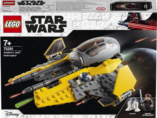 Lego® Star Wars - L'intercepteur Jedi D'anakin - 75281 au meilleur prix