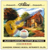 Klassieke gitaar snaren Set .028 - verzilverd-Alice AC106-H