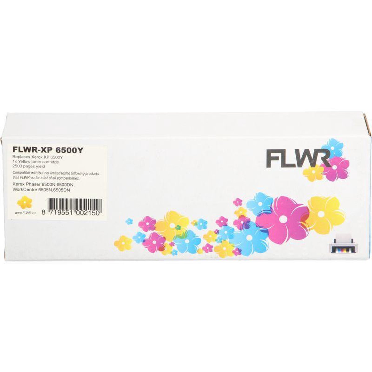 Image of FLWR - Toners / Xerox Phaser 6500 / WorkCentre 6505 / geel / Geschikt voor Xerox