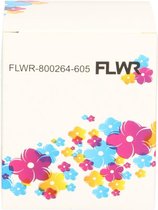 FLWR - Printetiket / 102 x 150 / Wit - Geschikt voor Zebra
