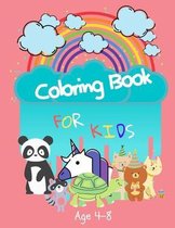 Coloring Book For Kids Ages 4-8