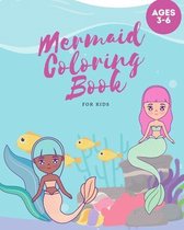 Mermaid Coloring Book For Kids