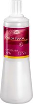 Permanente Kleur Color Touch Plus Emulsion 13 Vol 4% Wella 4% / 13 VOL (1000 ML)