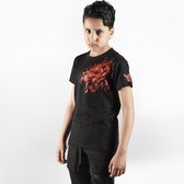 Joya T-Shirt Dragon - Kinderen - Katoen - Rood - 140