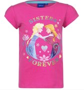 Frozen T Shirt Sisters forever 6 jaar