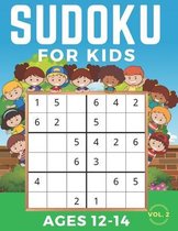 Sudoku For Kids Ages 12-14: Sudoku 6x6 Volume 2, Level