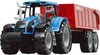 foto van JollyVroom - tractor - bakwagen - voertuig - vervoeren - boer - landbouw - boerderij - rijden