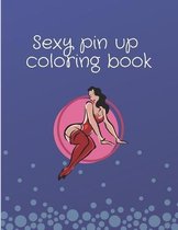 sexy pin up coloring book