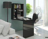 Maison’s Bureau – Inklapbaar bureau – Inklapbare tafel – Uitklapbare kast – Multifunctionele meubels – Bureau Zwart – 71x54x75