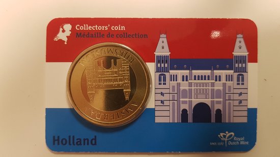Afbeelding van het spel Collectors coincard Rijksmuseum Amsterdam  oplage 2500 stuks