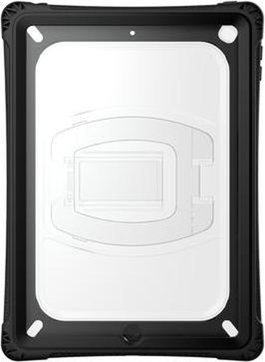 Nutkase Rugged Case - Beschermhoes Voor Tablet - Robuust - Zwart Transparant - Voor Apple 9.7-Inch Ipad (5De Generatie 6De Generatie)